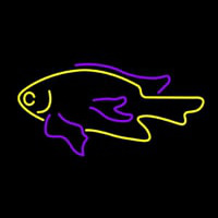 Plants Fish Neon Sign