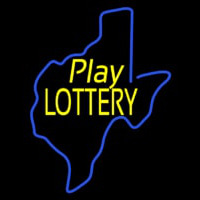 Play Lottery Neon Sign