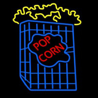 Popcorn With Logo Neon Sign