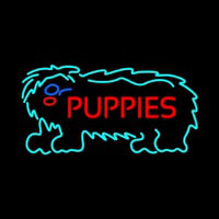 Puppies Block 1 Neon Sign
