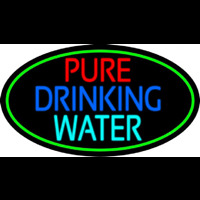 Pure Drinking Water Neon Sign