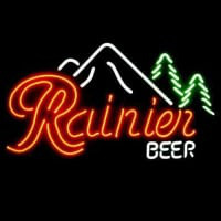 Rainier Beer Bar Neon Sign