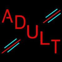 Red Adult Neon Sign