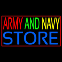 Red Army And Navy Store Neon Sign