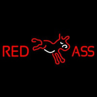 Red Ass Donkey Neon Sign