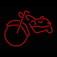 Red Bike Logo Neon Sign