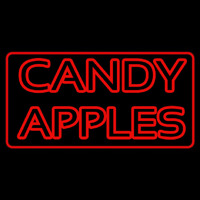 Red Candy Apples Neon Sign