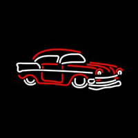 Red Car Neon Sign