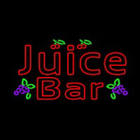 Red Juice Bar Neon Sign