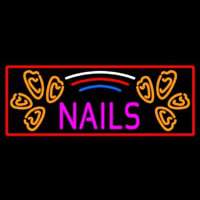 Red Nails Neon Sign