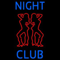 Red Night Club Girls Neon Sign