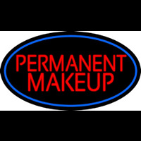 Red Permanent Makeup Neon Sign