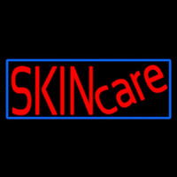 Red Skin Care Neon Sign
