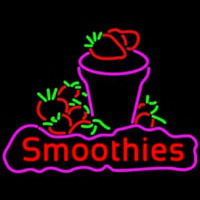 Red Smoothies Neon Sign