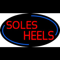 Red Soles Heels Neon Sign