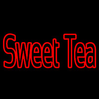 Red Sweet Tea Neon Sign