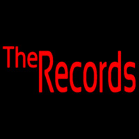Red The Records Neon Sign