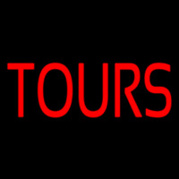 Red Tours Neon Sign