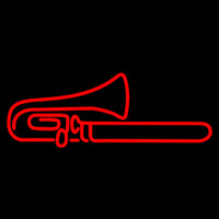 Red Trumpet Sa ophone 1 Neon Sign