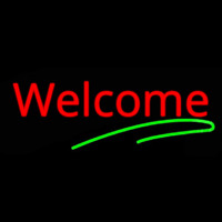 Red Welcome Bar Neon Sign