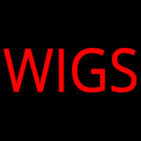 Red Wigs Neon Sign