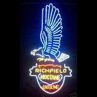 Richfield Hi Octane Gasoline Neon Sign