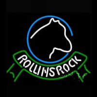 Rolling Rock Horsehead Ribbon Neon Sign