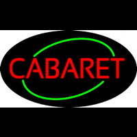 Round Cabaret Neon Sign