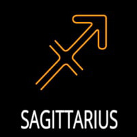 Sagittarius Logo Neon Sign