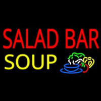 Salad Bar Soup Neon Sign