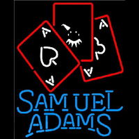 Samuel Adams Ace And Poker Beer Sign Neon Sign