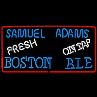 Samuel Adams Fresh Boston Ale On Tap Beer Sign Neon Sign