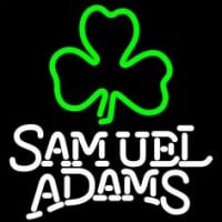 Samuel Adams Green Clover Neon Sign