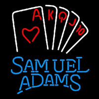 Samuel Adams Poker Series Beer Sign Neon Sign