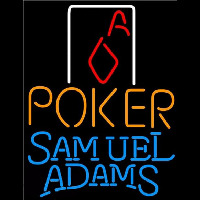 Samuel Adams Poker Squver Ace Beer Sign Neon Sign