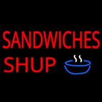 Sandwiches Soup Neon Sign