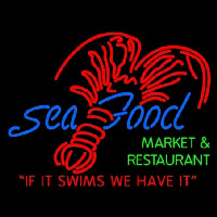 Seafood Neon Sign