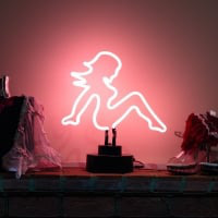 Sexy Girl Live Nudes Desktop Neon Sign