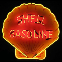 Shell Gasoline Neon Sign