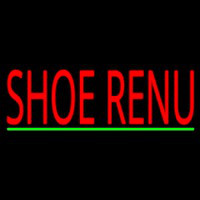 Shoe Renu Green Line Neon Sign