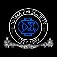 Sigma Phi Society Logo Neon Sign