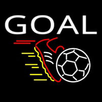 Soccer Goal Neon Sign