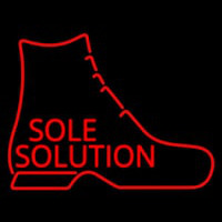 Sole Solution Neon Sign