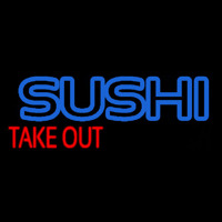 Sushi Take Out Neon Sign