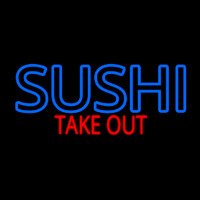 Sushi Take Out Neon Sign