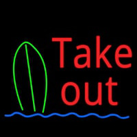 Take Out Bar Neon Sign