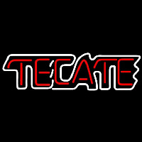 Tecate White Border Beer Sign Neon Sign