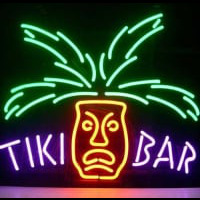 Tiki Bar Paradise Palm Neon Sign