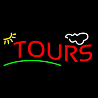 Tours Block Neon Sign