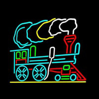 Train Logo Neon Sign